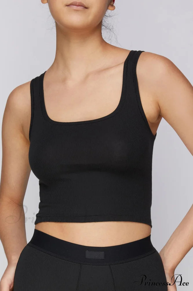Cotton Elegant Rib Tank