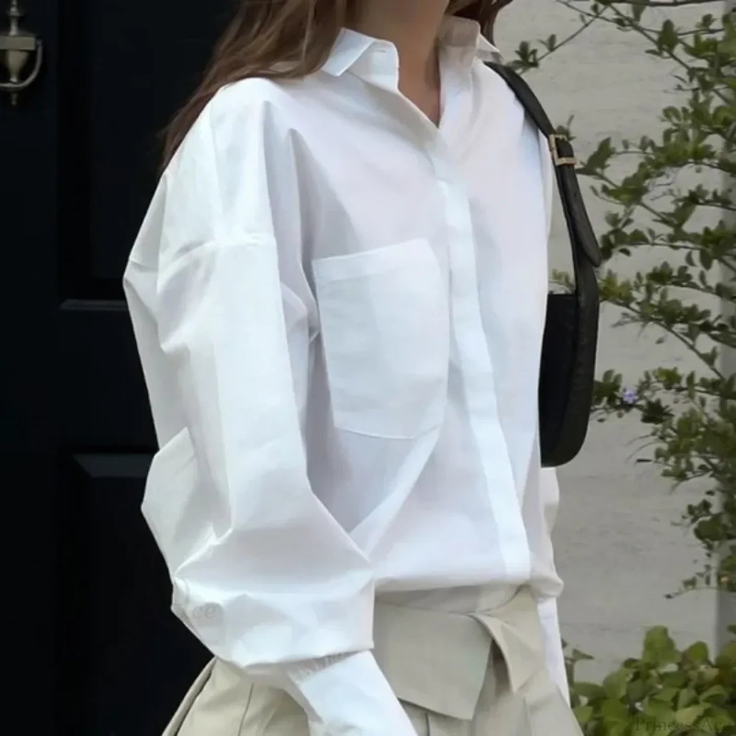 Cotton Loose Fit Blouse blouse-250126