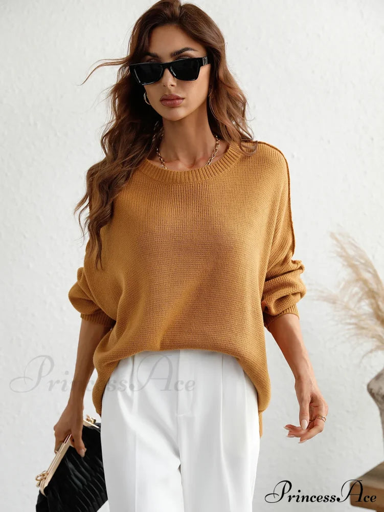 Cozy Stylish Elegant Chic Casual Comfortable Soft Warm Sweater Sweaters-L