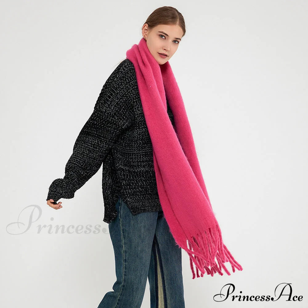 Cozy Warm Soft Thick Elegant Stylish Trendy Modern Scarf