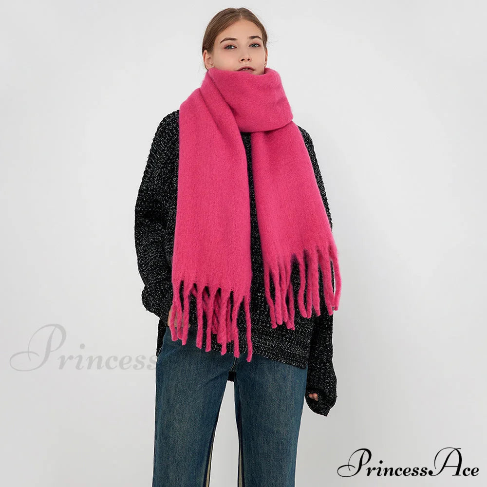 Cozy Warm Soft Thick Elegant Stylish Trendy Modern Scarf