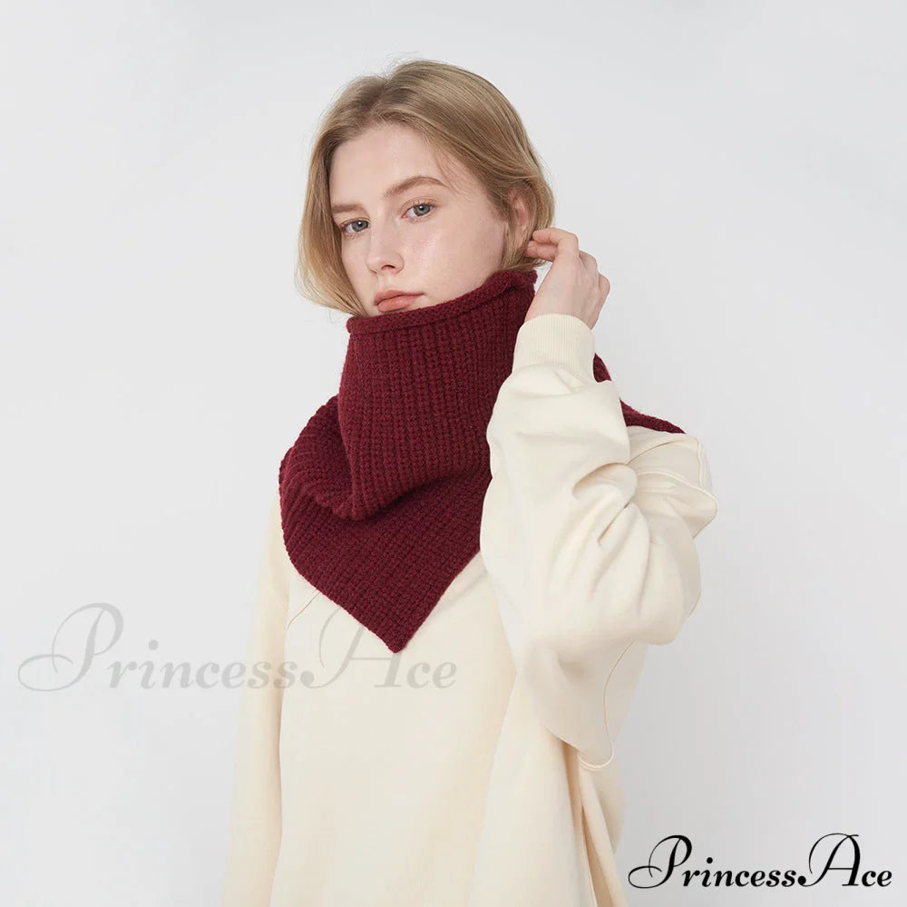 Cozy Warm Stylish Soft High Neck Thick Comfortable Elegant Scarf