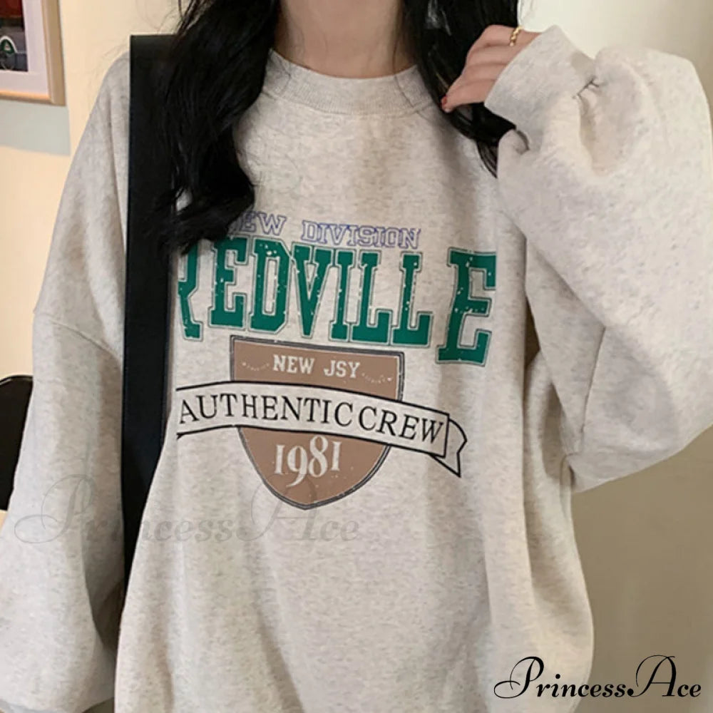 Crewneck Fashion Oversize Hoody Pullover