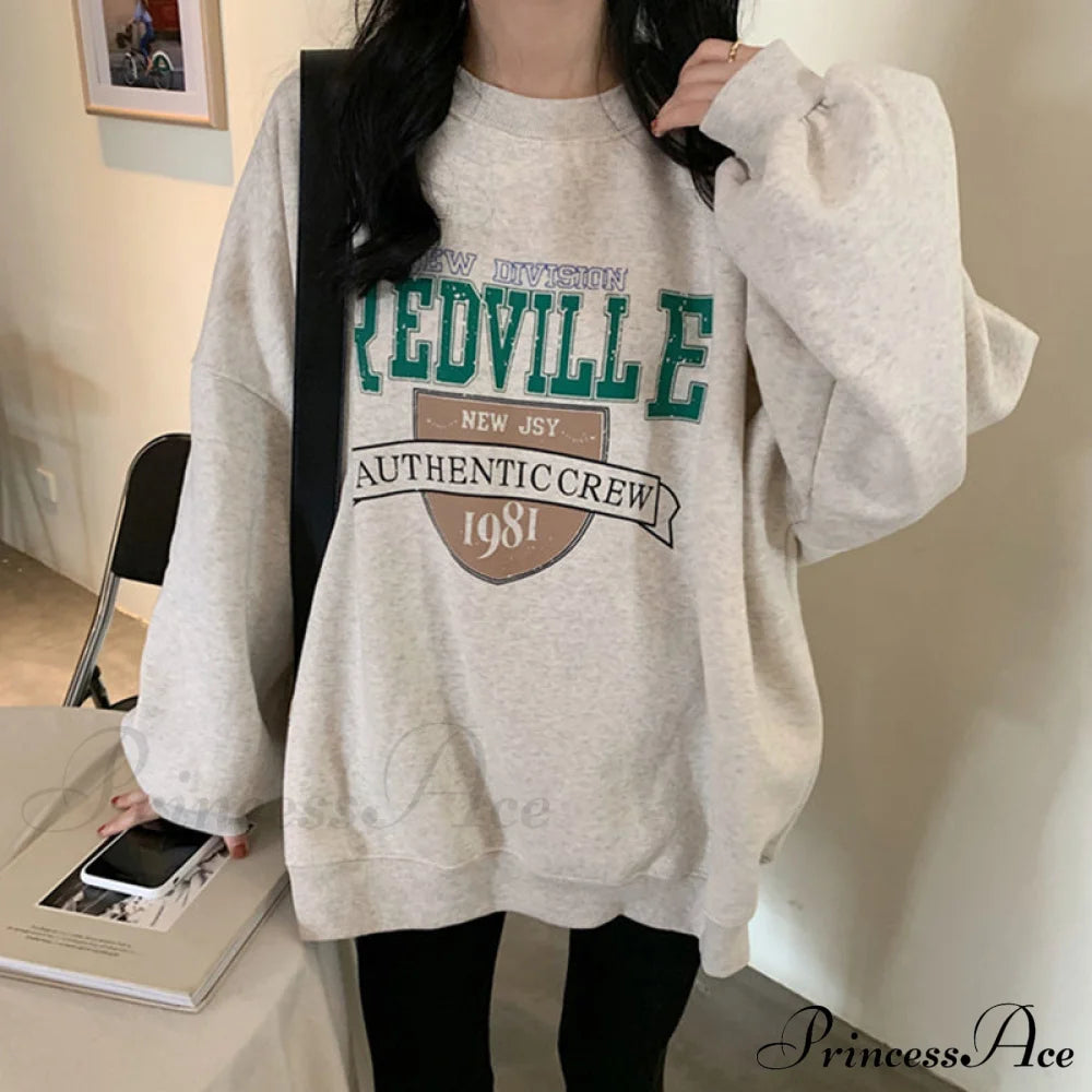 Crewneck Fashion Oversize Hoody Pullover