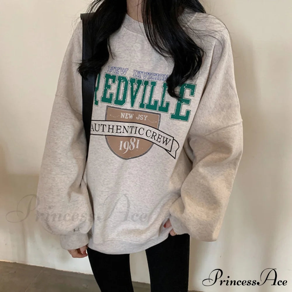 Crewneck Fashion Oversize Hoody Pullover