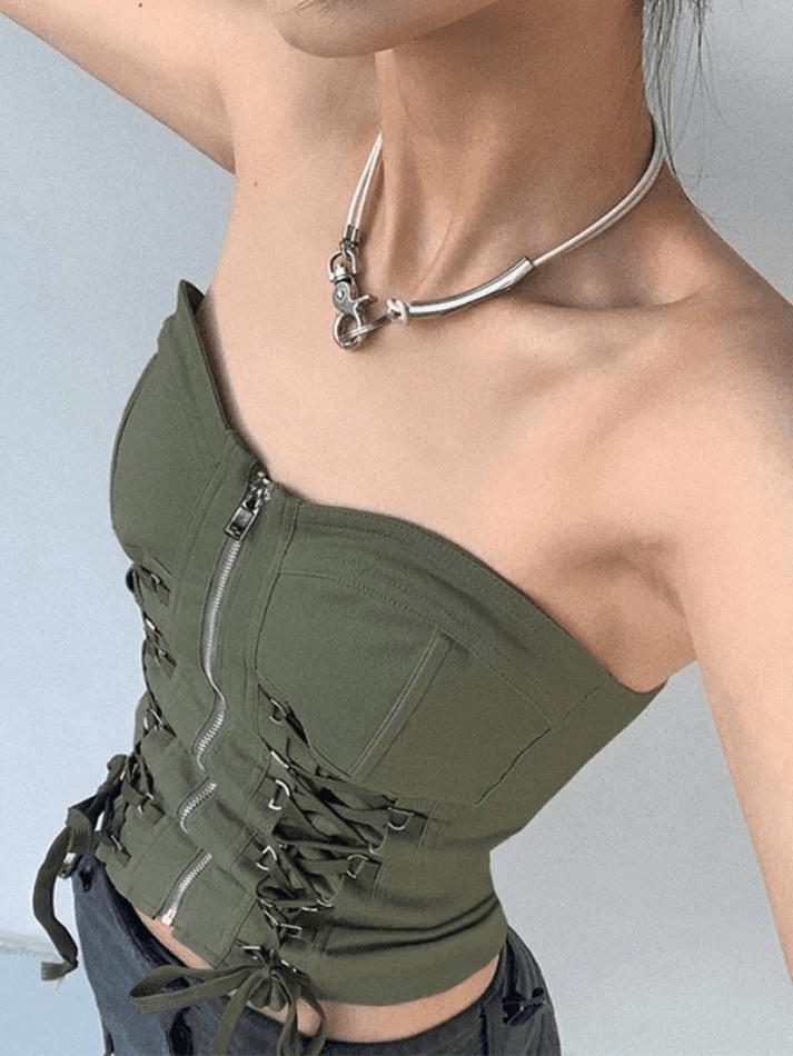 Criss Cross Hooded Trendy Cutout Black Maxi Dress Tops&Tees