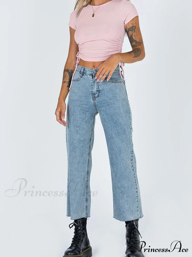 Cropped Charming Mini Skirts Tops