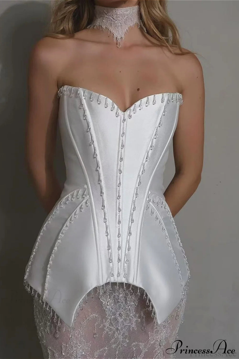 Crystal Sophisticated Elegant Party Dress