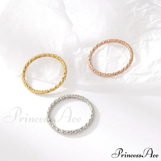 Custom Design Simple Three Pcs A Set Rings