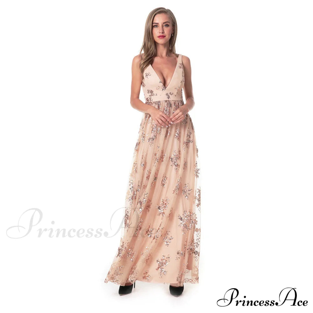 Daisy Pleated Stylish Tulle Formal Dress Mocha / Xs S.o. Long Dresses