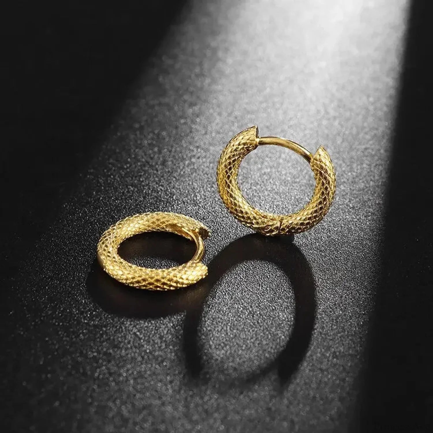 Dark Black Skull Awl Rock Declaration Earring color26