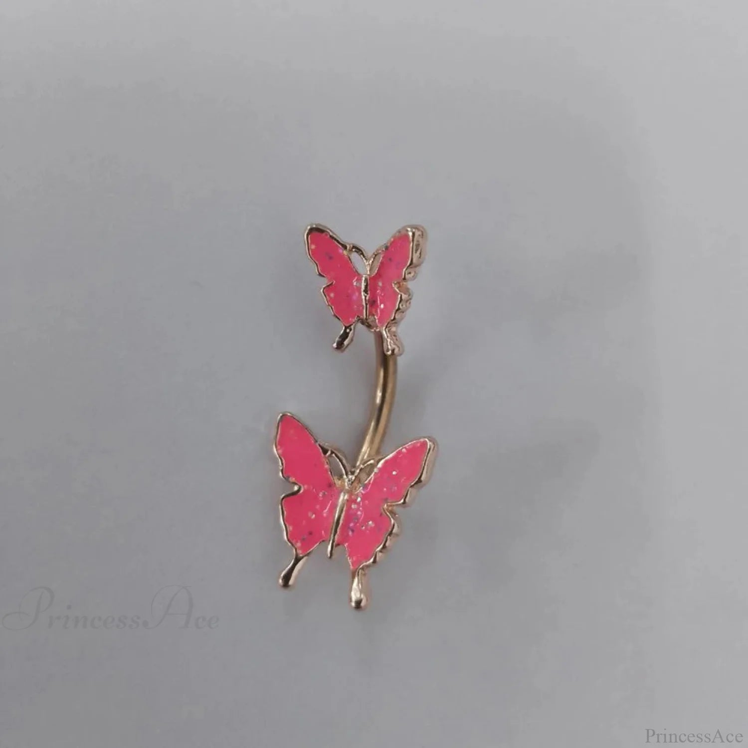 Dark Butterfly Pendant Belly Ring color10