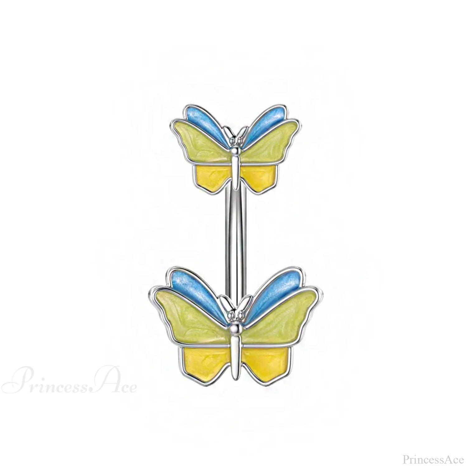 Dark Butterfly Pendant Belly Ring color12