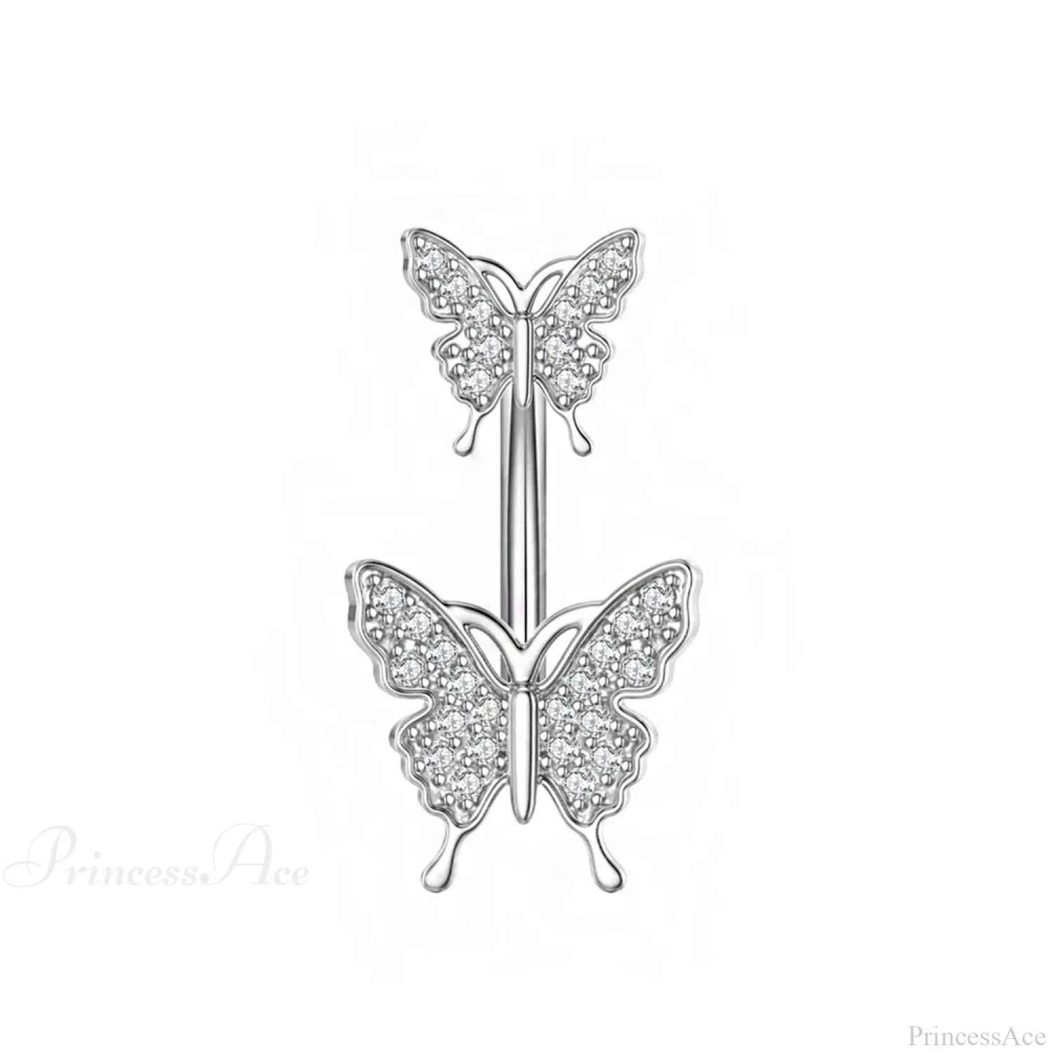 Dark Butterfly Pendant Belly Ring color15