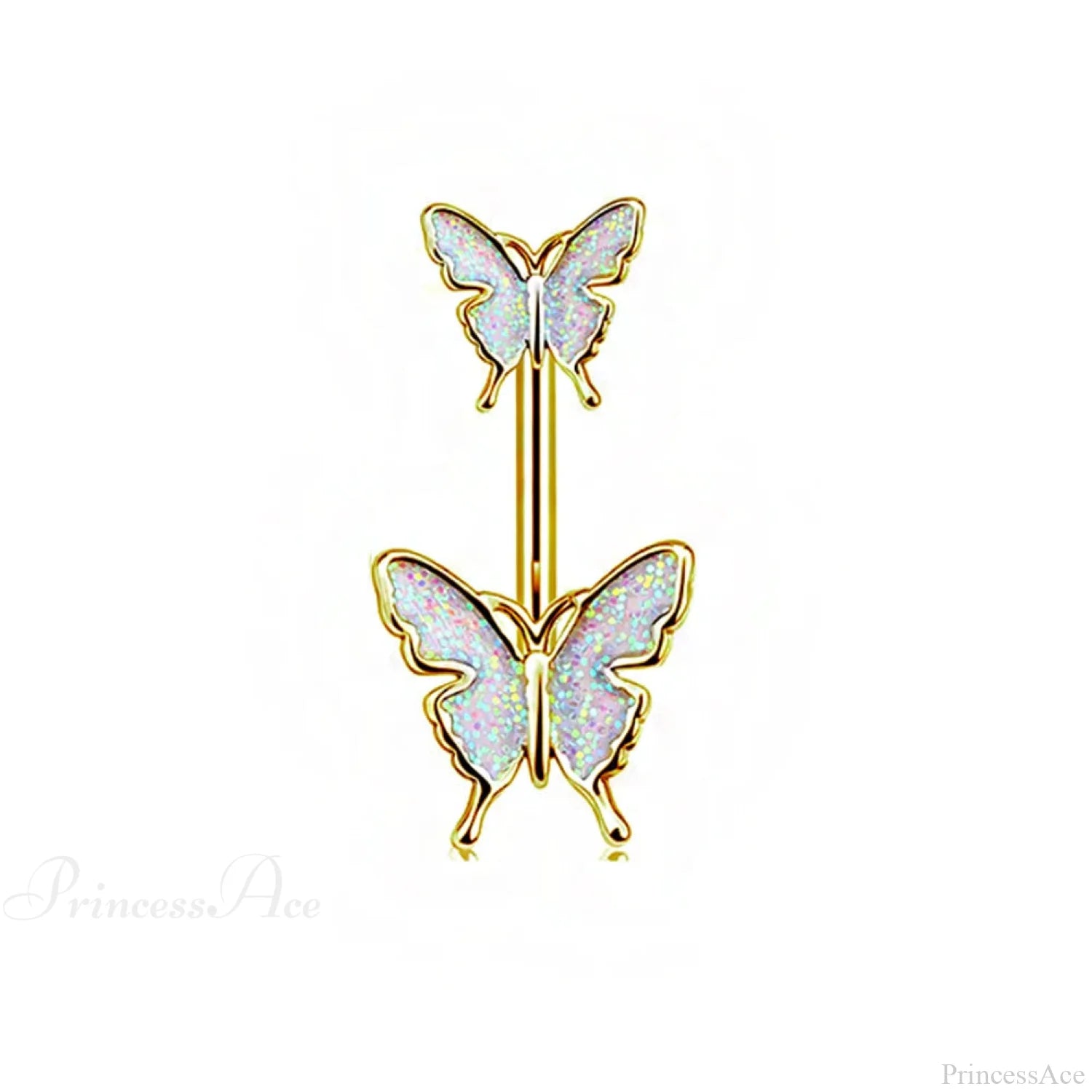 Dark Butterfly Pendant Belly Ring color7