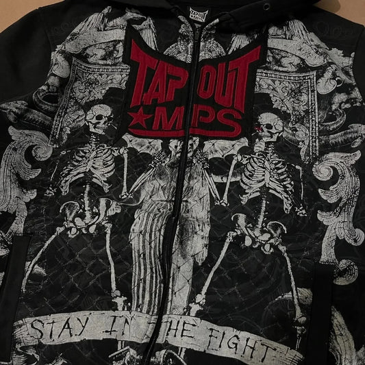 Dark Crimson Letter Antique Hoodie