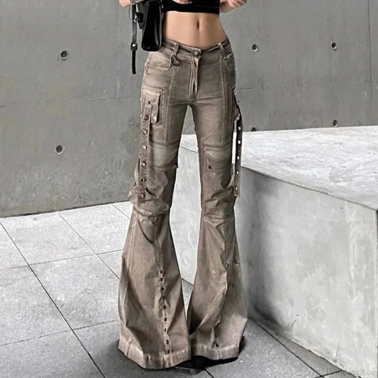 Dark Medieval Workwear Slim Pant Brown / M