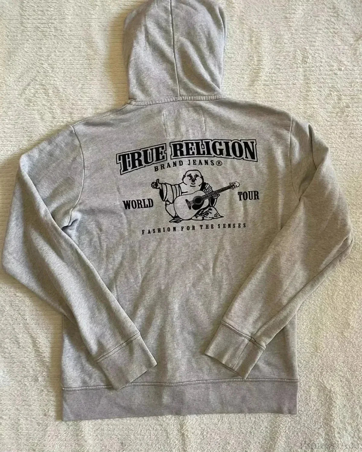 Dark Racer Pictorial Zip Hoodie gray / S