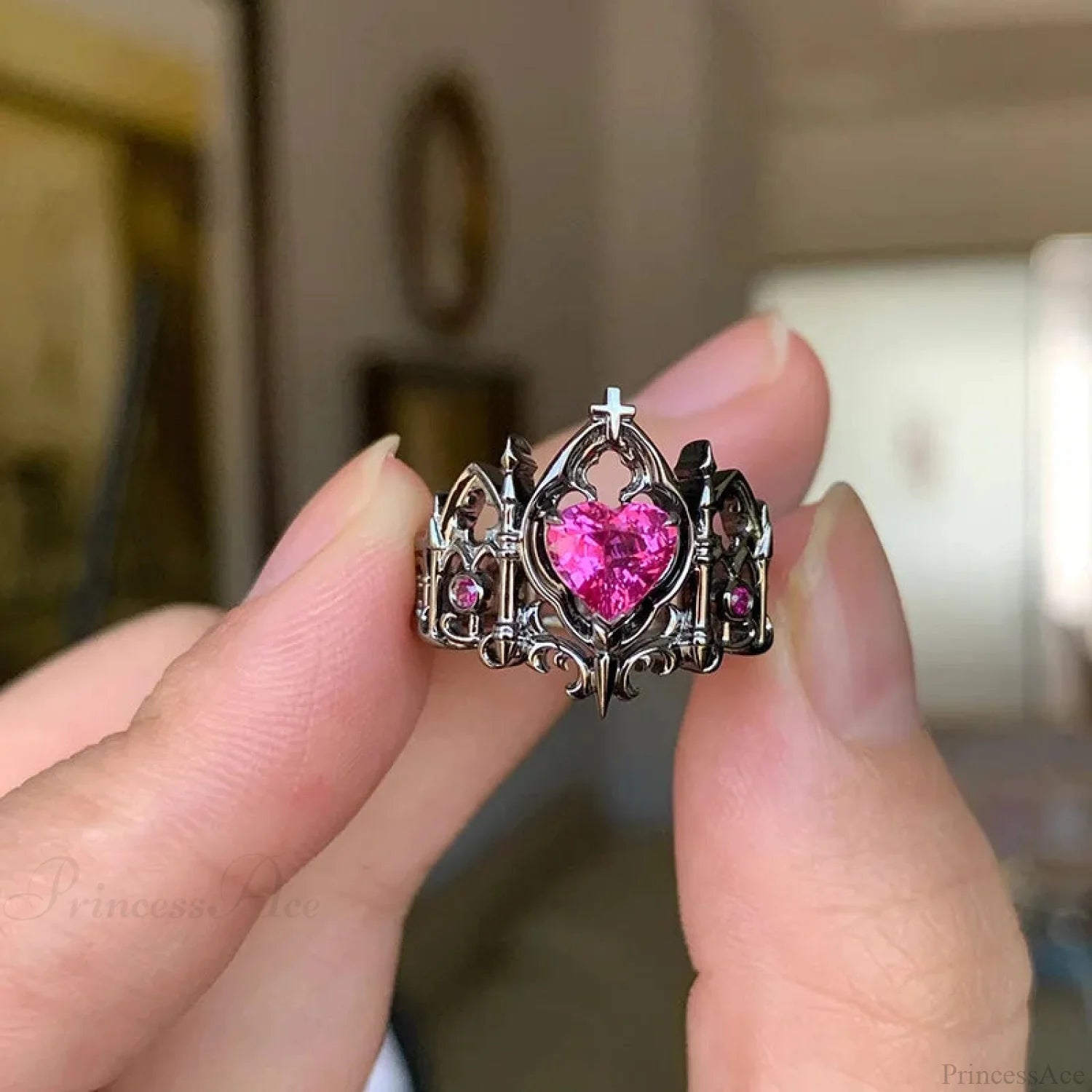 Dark Unpredictable Jewel Ring