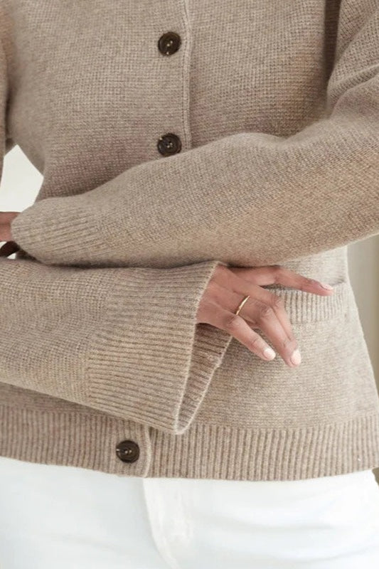 Soft Plush Relaxed Cardigan