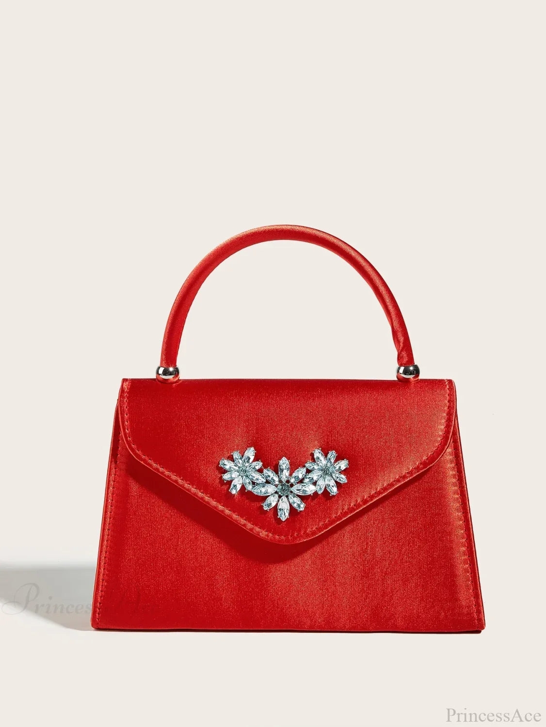 Diamond Wedding Clutch Purse Evening Party Shoulder Bag Red1 clutchbag-250126