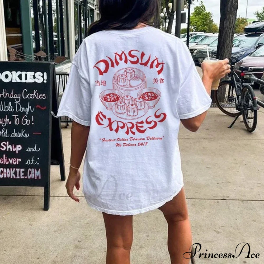 Dim Sum Stylish Retro Graphic Tee