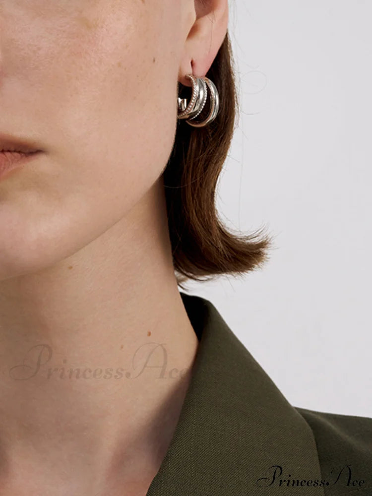 Doule Charming Loops Earrings