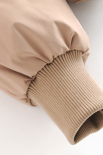 Casual Cropped Puffer Jacket