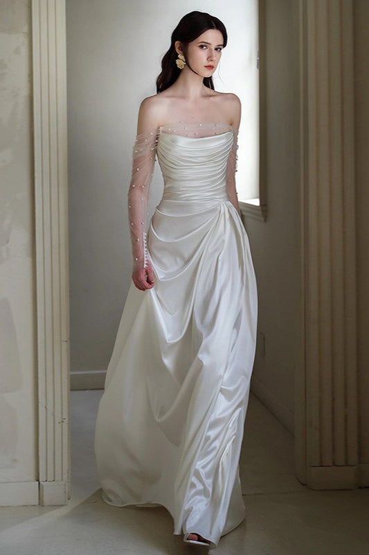 Strapless Off Shoulder Forest Style Fairy Prom Dress