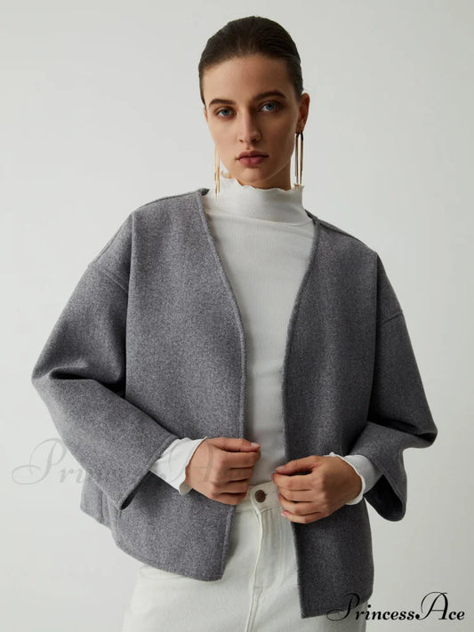 Effortless Charming Kimono Jacket Grey / S Jackets