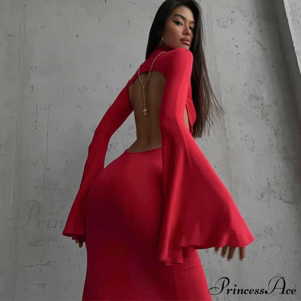 Elana Elegant Maxi Dress