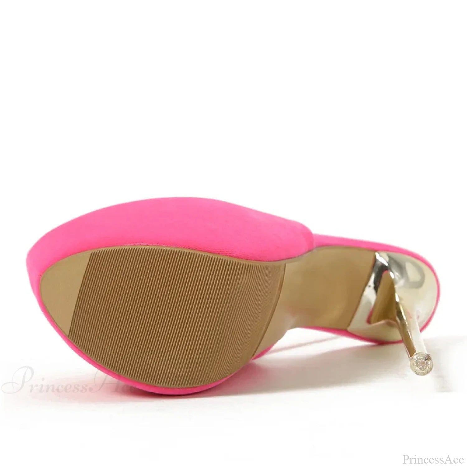 Elegant Metal Butterfly-Chain Back-Strap Extreme High Platform Prom Wedding Sexy Pumps Heel