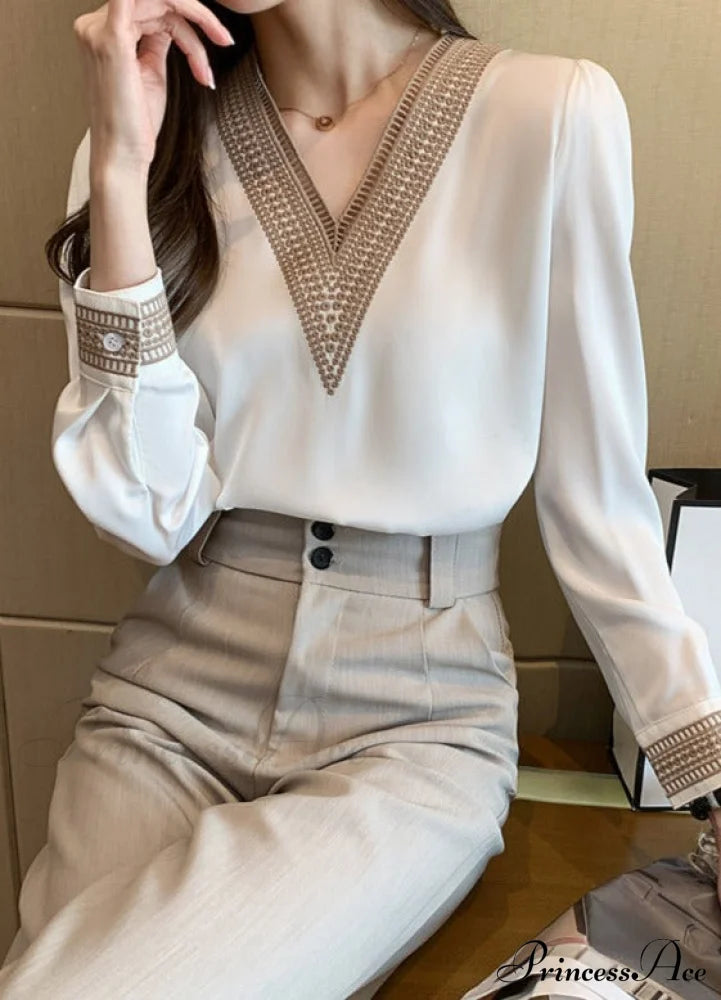 Embroidered Blouse - Kaila Tops & Blouses