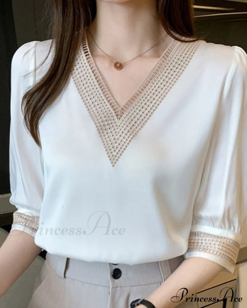 Embroidered Blouse - Kaila Tops & Blouses