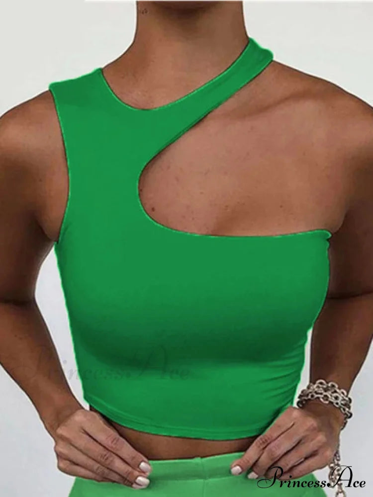 Emmarentia Top - Summer Green / S Tops & Blouses