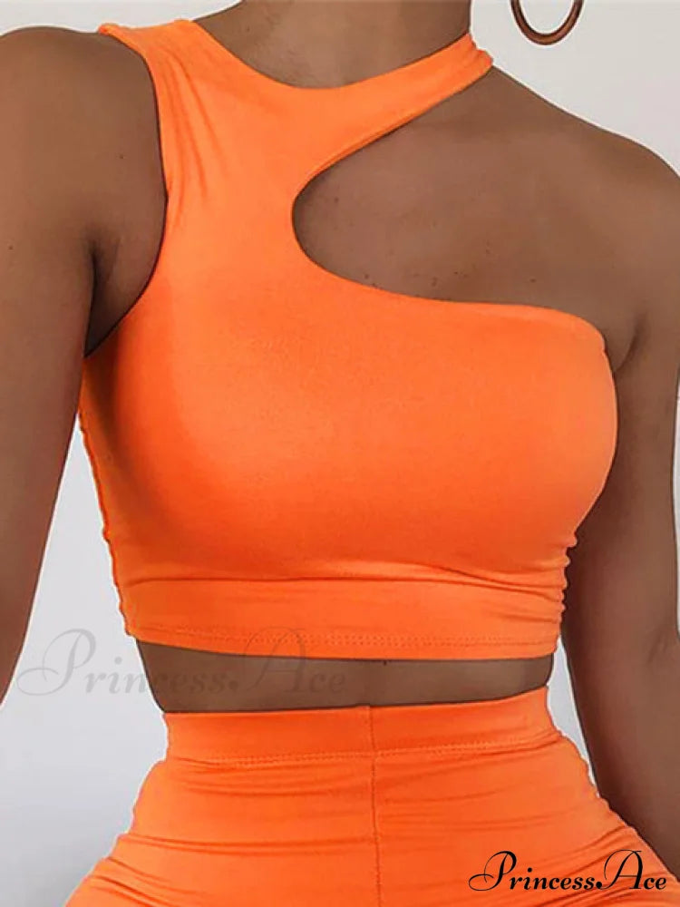 Emmarentia Top - Summer Orange / S Tops & Blouses