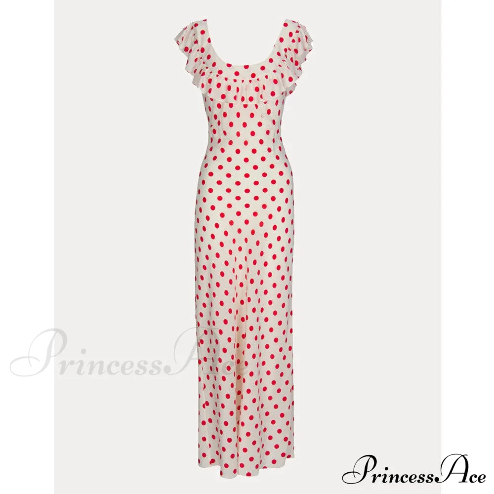 Emmy Elegant Maxi Dress White / S