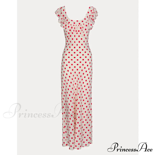 Emmy Elegant Maxi Dress White / S