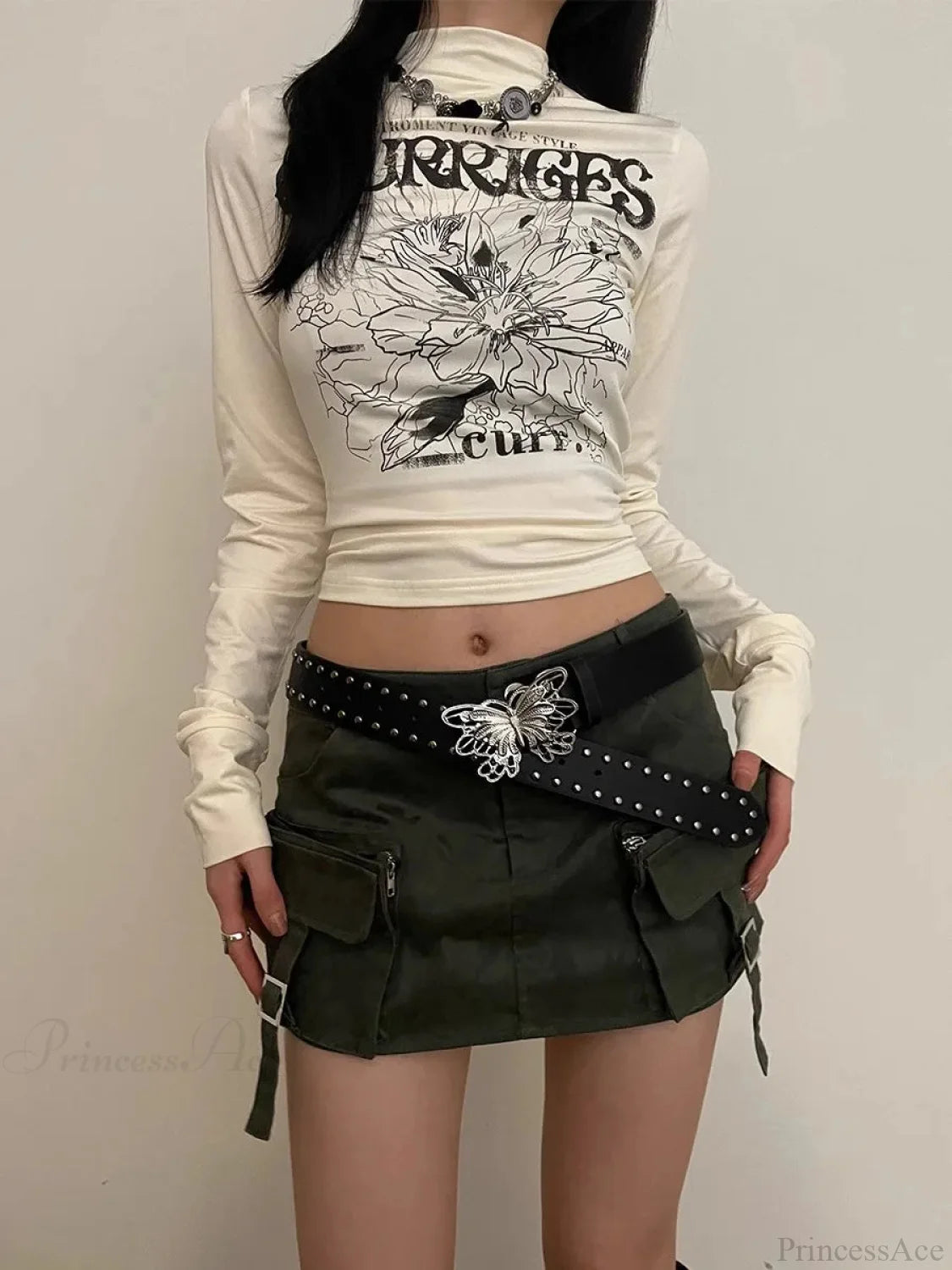 Empty Arch Gothic Punk Style Strap