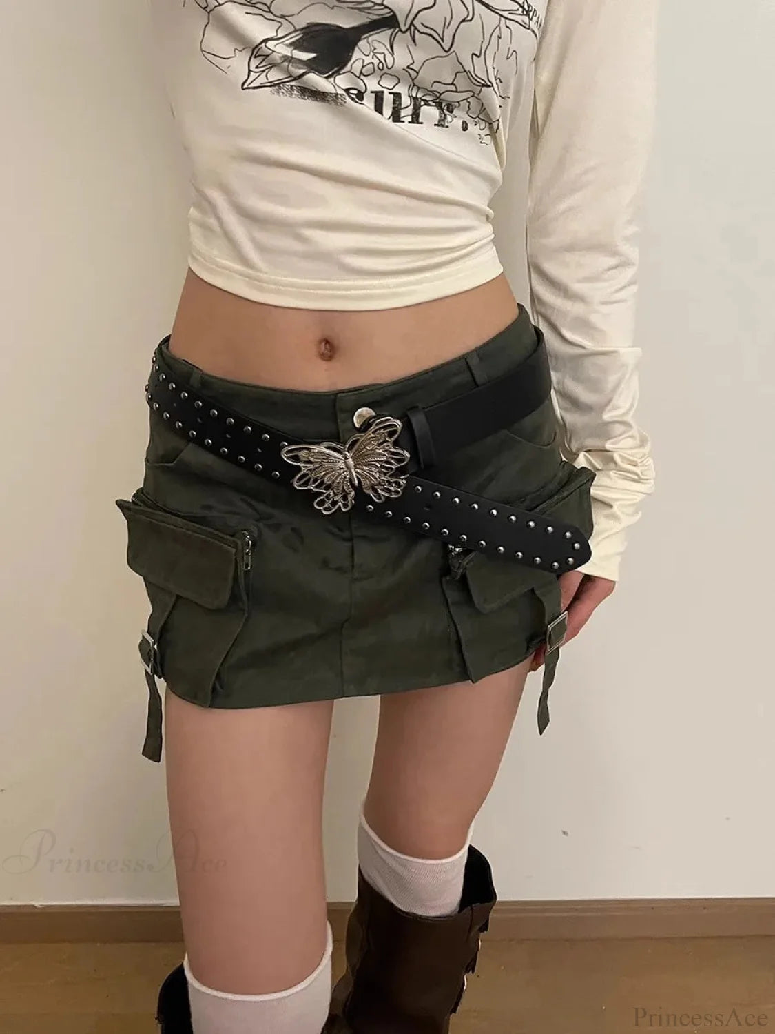 Empty Arch Gothic Punk Style Strap