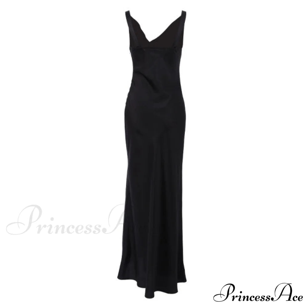 Enela Satin Stylish Maxi Dress