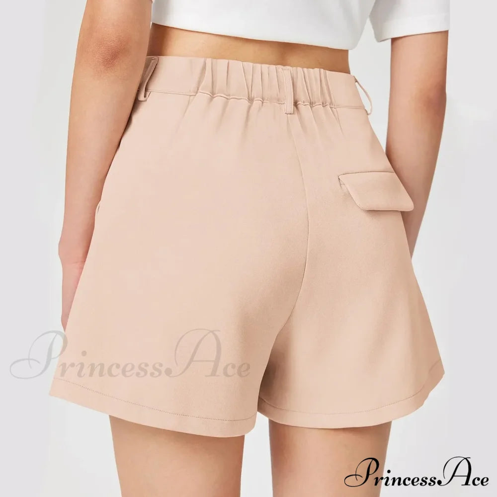 European And Fashionable Summer Elastic High Waist Short