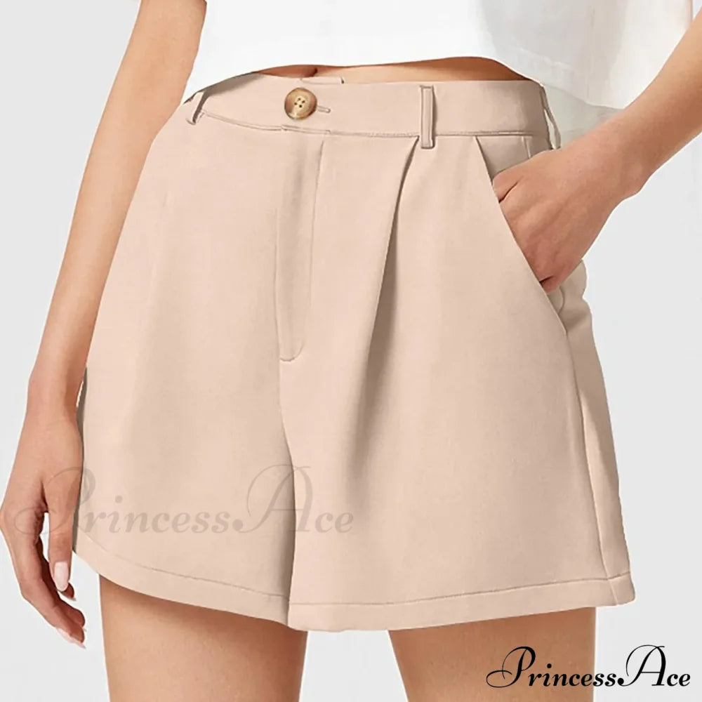 European And Fashionable Summer Elastic High Waist Short