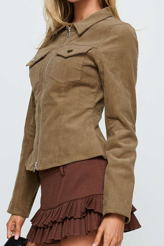 Vintage Casual Corduroy Jacket