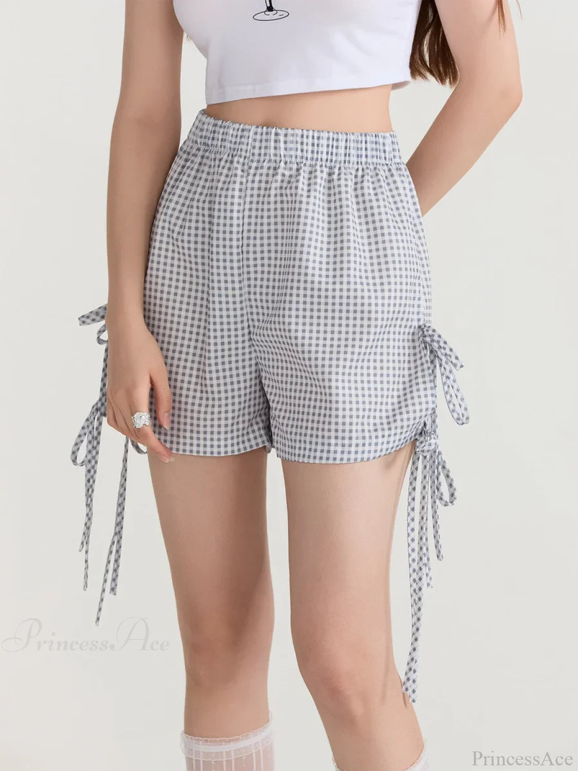 Fairycore Bowknot Loose Lounge Short short-250223