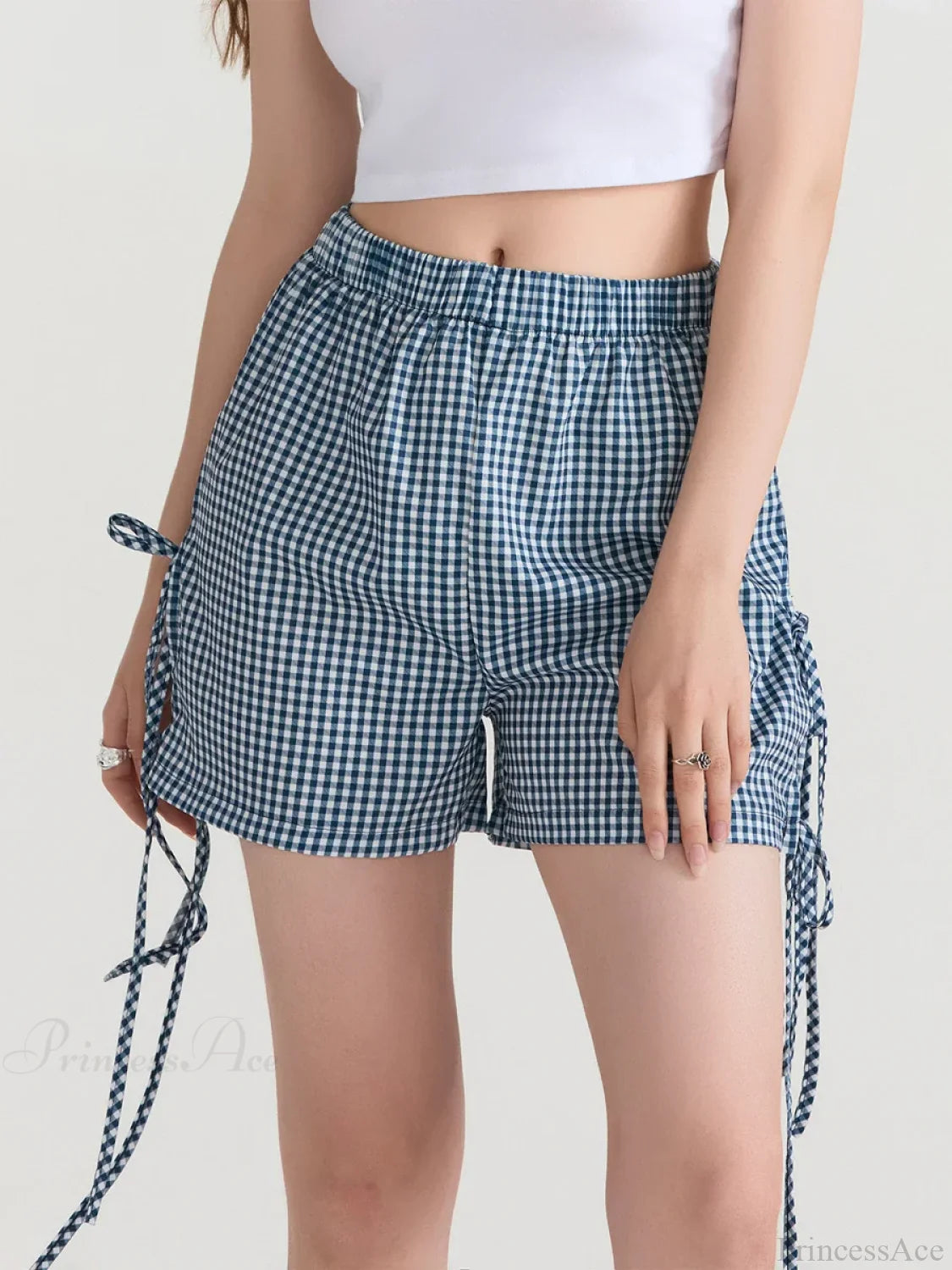 Fairycore Bowknot Loose Lounge Short grey / S short-250223