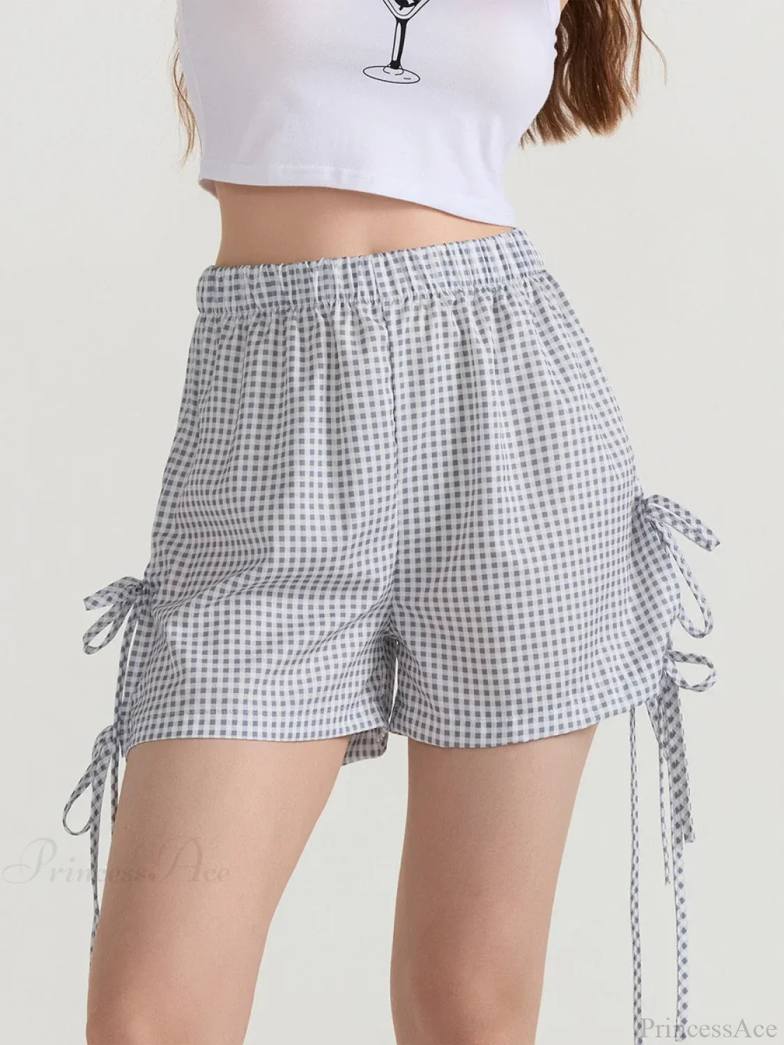 Fairycore Bowknot Loose Lounge Short white / S short-250223