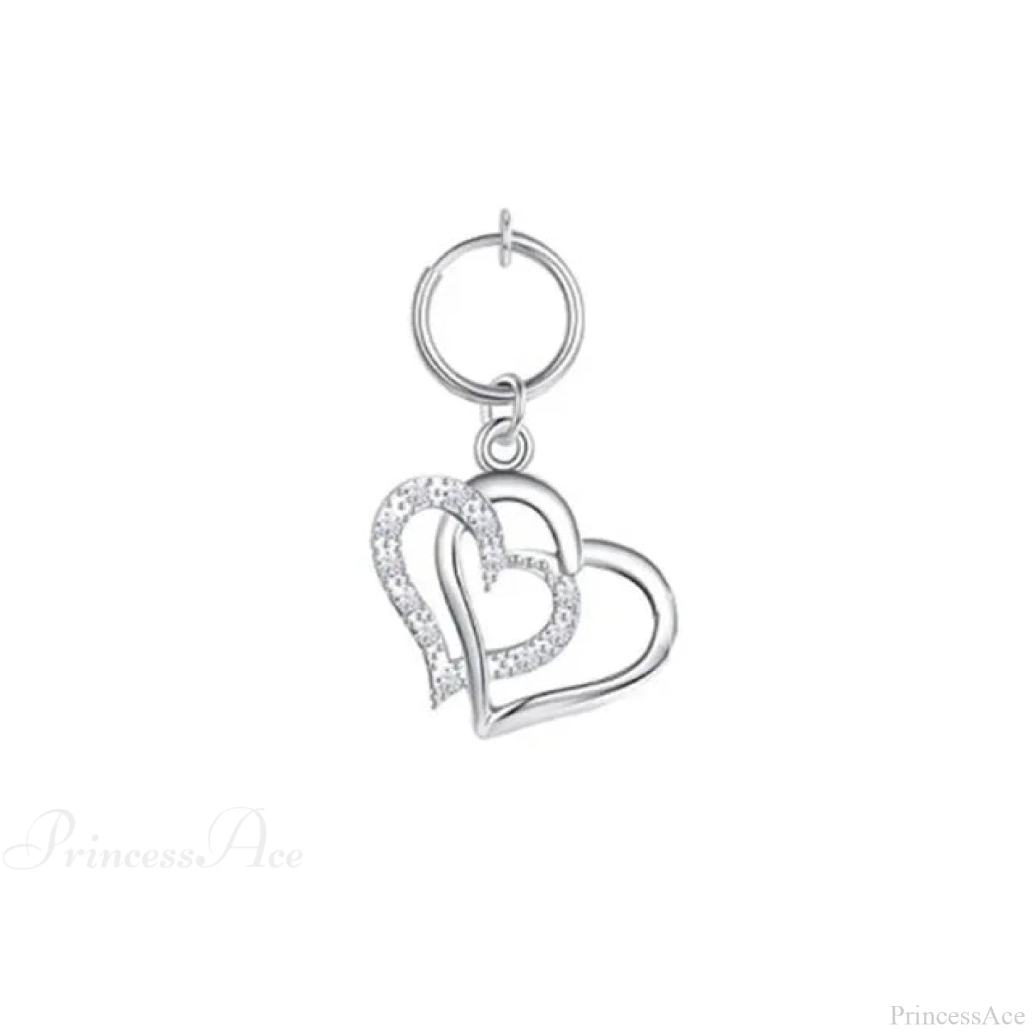 Fashion Butterfly Gothic Fake Belly Ring silver-18