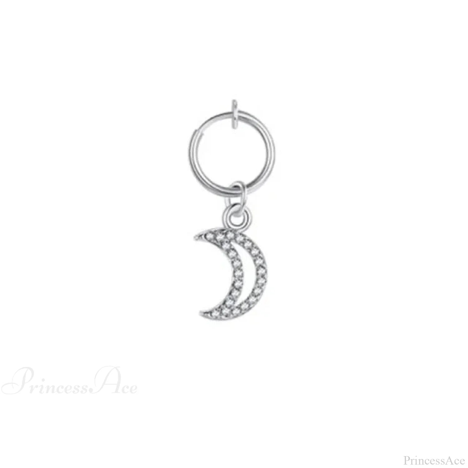 Fashion Butterfly Gothic Fake Belly Ring silver-19