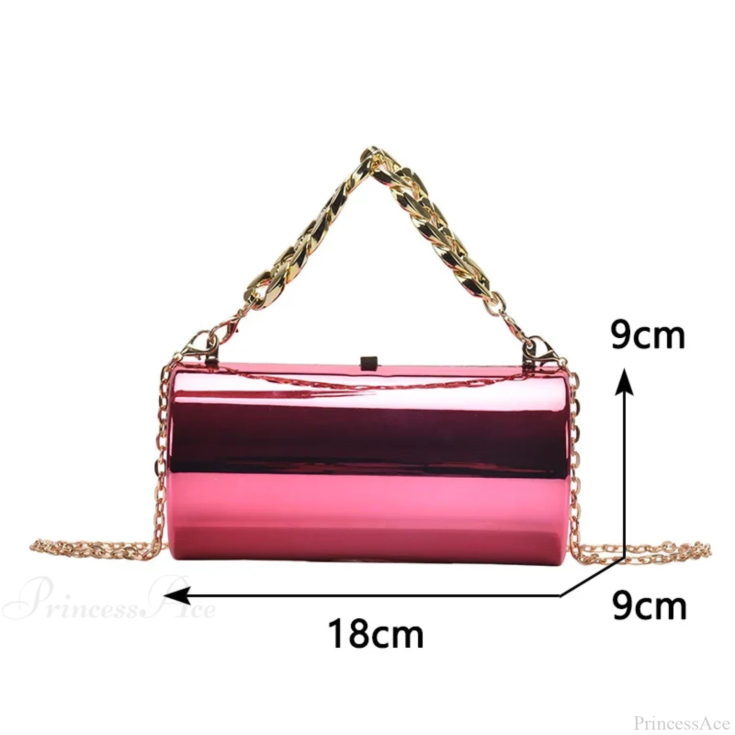 Fashion Cylinder Mini Evening Crossbody Handbag handbag-250126